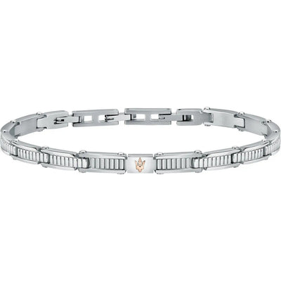 Bracciale Uomo Maserati Br. Ip Rg Trident Logo - JM421ATK18 - Gioielleria De Patto