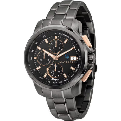 Orologio Cronografo Uomo Maserati Successo Solar 44mm, R8873645001 - Gioielleria De Patto
