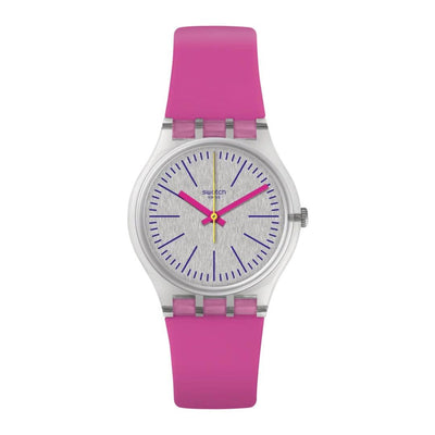 Orologio Donna Swatch Fluo Pinky - GE256 - Gioielleria De Patto