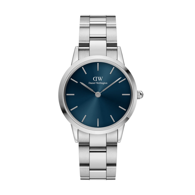 Dw Iconic Arctic Silver Blue 32Mm