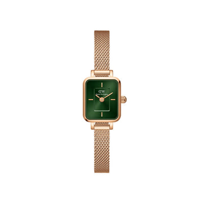 Orologio Donna Daniel Wellington Quadro Mini Melrose Emerald - DW00100648 - Gioielleria De Patto
