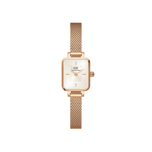 Orologio Donna Daniel Wellington Quadro Mini Melrose Champagne - DW00100651
