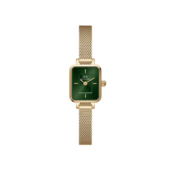 Orologio Donna Daniel Wellington Quadro Mini Evergold Emerald - DW00100653