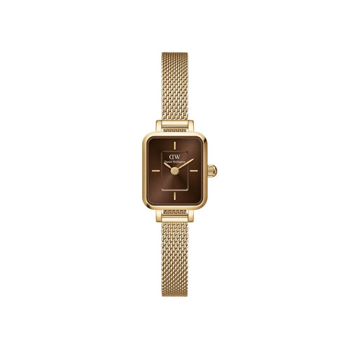Orologio Donna Daniel Wellington Quadro Mini Evergold Amber - DW00100654