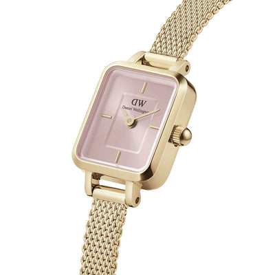 Orologio Donna Daniel Wellington Quadro Mini Evergold Blush - DW00100655 - Gioielleria De Patto