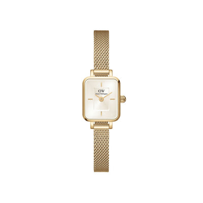 Orologio Donna Daniel Wellington Quadro Mini Evergold Champagne - DW00100656 - Gioielleria De Patto