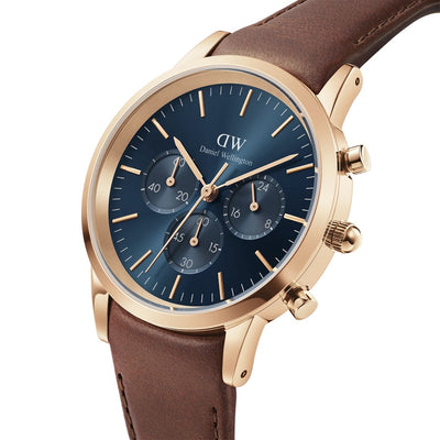 Orologio Uomo Daniel Wellington Iconic Chronograph St Mawes Arctic Rg - DW00100639 - Gioielleria De Patto