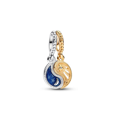 Charm Donna Pandora Pendente Sole e Luna Divisibile - 762678C01 - Gioielleria De Patto