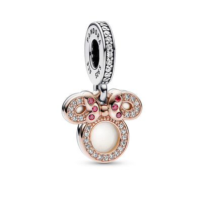 Pendente Donna Pandora Disney, Minnie, "Mom you are my best friend" - 782615C01 - Gioielleria De Patto