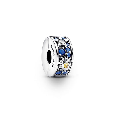 Charm Donna Pandora Clip Sole, Stella e Luna - 792681C01 - Gioielleria De Patto