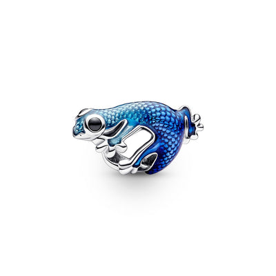 Charm Donna Pandora Geco Blu - 792701C01 - Gioielleria De Patto
