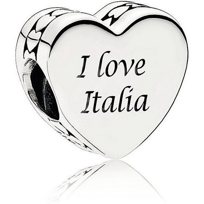 Charm Donna Pandora I Love Italia - eng792015-ilove