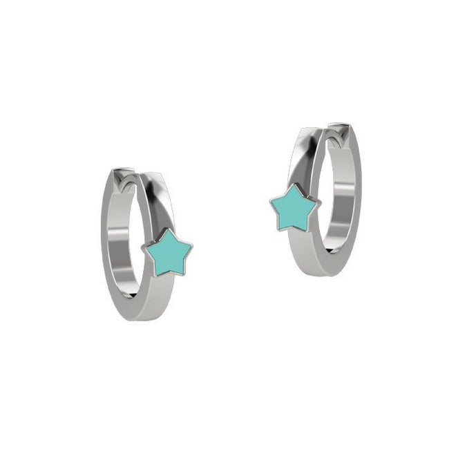 Orecchini Donna Nanan Cerchio Stella Ag 925 - NAN0152 - Gioielleria De Patto