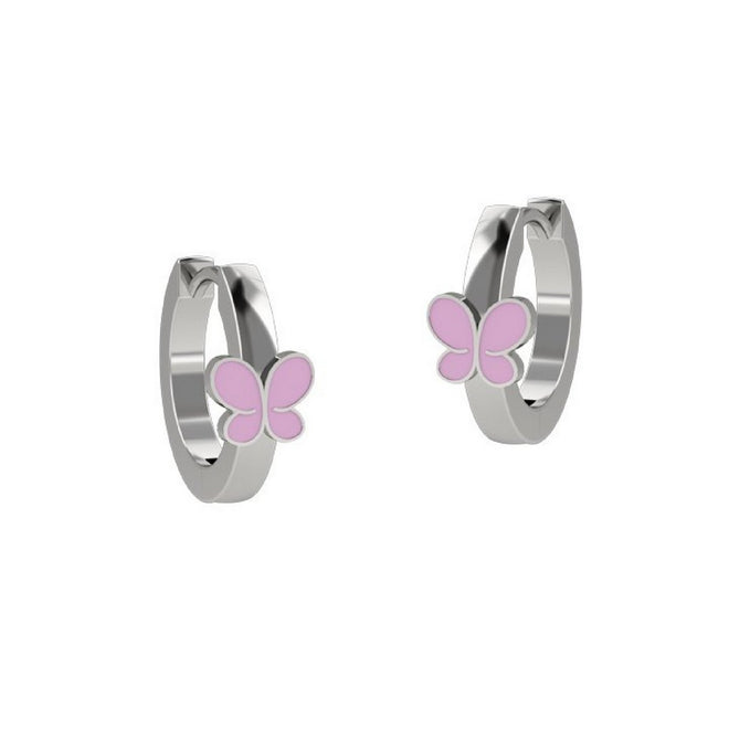 Orecchini Donna Nanan Cerchio Farfalla Ag 925 - NAN0156 - Gioielleria De Patto