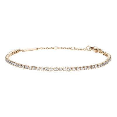 Bracciale Tennis Donna Daniel Wellington Oro Rosa - DW00400387 - Gioielleria De Patto