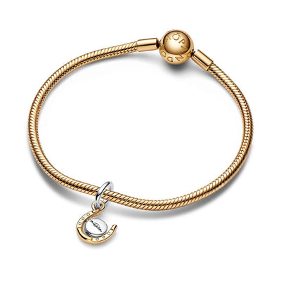 Pendente Donna Pandora Ferro di Cavallo Girevole - 762713C01 - Gioielleria De Patto