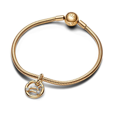 Charm Donna Pandora Segno Zodiacale Leone - 762725C01 - Gioielleria De Patto