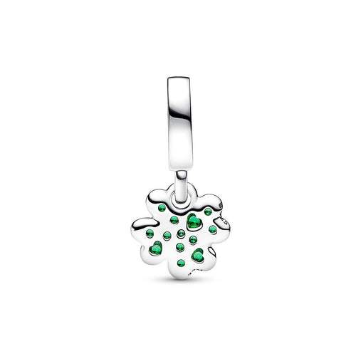 Pendente Donna Pandora Quadrifoglio Verde Piccolo - 792751C01 - Gioielleria De Patto
