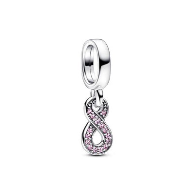 Pendente Donna Pandora Infinito Rosa - 792766C01 - Gioielleria De Patto