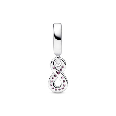 Pendente Donna Pandora Infinito Rosa - 792766C01 - Gioielleria De Patto