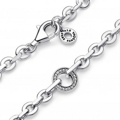 Bracciale Donna Pandora Cerchio Pavè - 592777C01 - Gioielleria De Patto