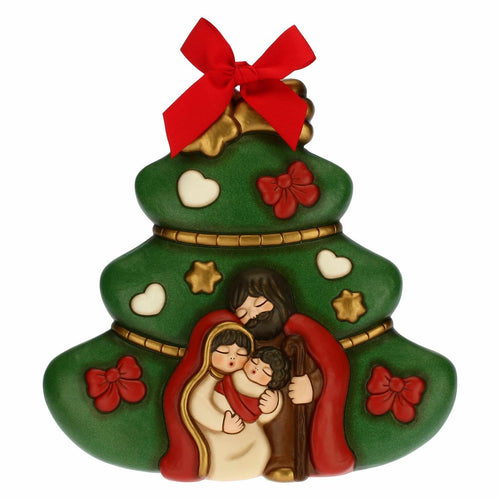 Thun Formella albero di Natale con Sacra Famiglia grande - A1112A82