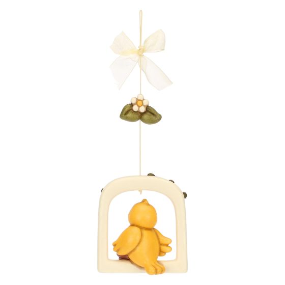 Thun Acchiappasogni Welcome e uccellino giallo Colin in ceramica Racconti d'Autunno - A1191H90 - Gioielleria De Patto