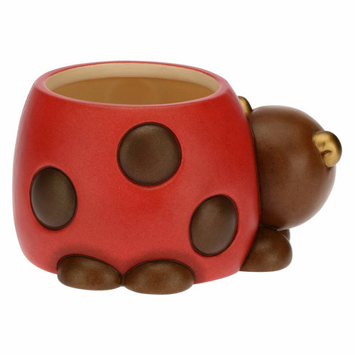 Thun Coprivaso a forma di coccinella in ceramica "Home sweet home" - C2192H90