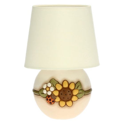 Thun Lampada da tavolo Country con girasole e coccinella portafortuna piccolo - C2776H90 - Gioielleria De Patto