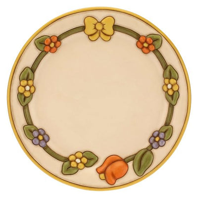 Thun Centrotavola in ceramica Country con fiori e fiocco grande - C2864H90 - Gioielleria De Patto