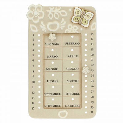 Thun Calendario perpetuo da parete in ceramica Prestige - C2869H90 - Gioielleria De Patto