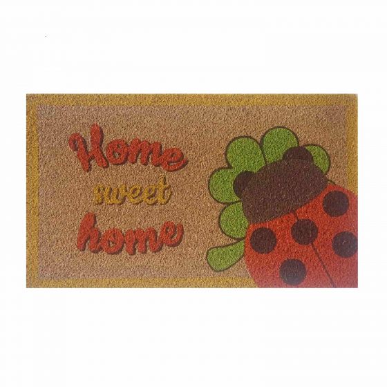 Paillasson Thun Home sweet home avec coccinelle porte bonheur