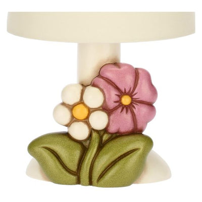 Thun Lampada con fiore di Malva in ceramica Racconti d'Autunno, Piccola - C3110H90 - Gioielleria De Patto