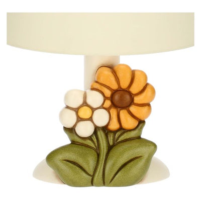Thun Lampada con Fiore di Calendula in Ceramica Racconti d'Autunno, Media - C3111H90 - Gioielleria De Patto
