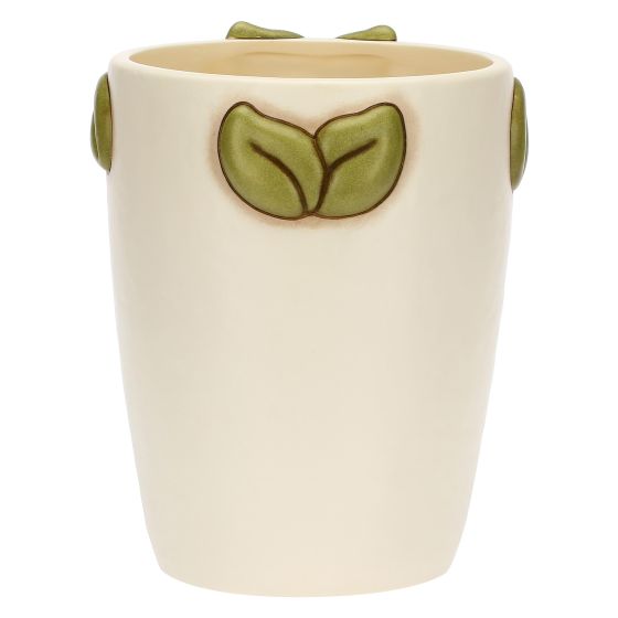 Thun Vaso con fiore di Malva in ceramica Racconti d'Autunno, Grande - C3123H90 - Gioielleria De Patto