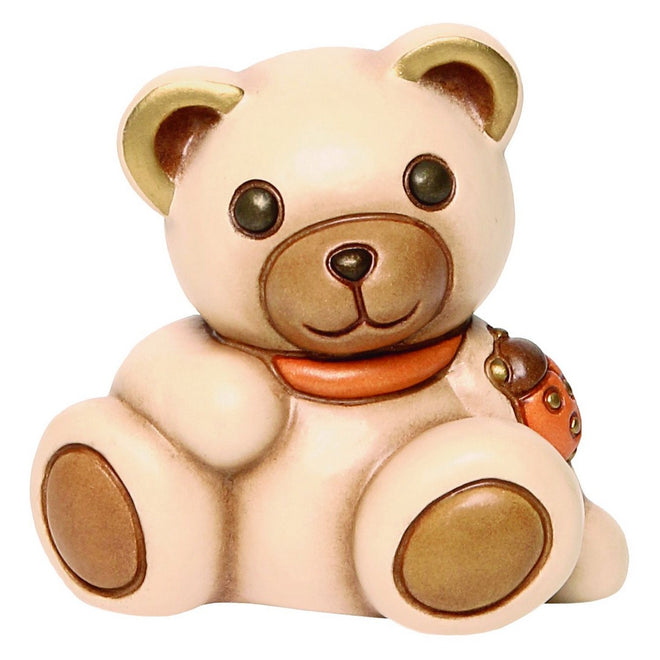 Thun Teddy Rudy con coccinella portafortuna piccolo - f2232h90 - Gioielleria De Patto