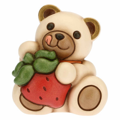 Thun Teddy goloso piccolo con fragola - F2771H90 - Gioielleria De Patto