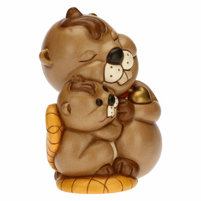 Thun Castoro con cucciolo - F3047H90 - Gioielleria De Patto
