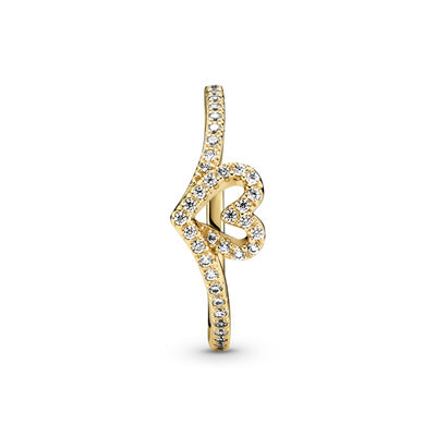 Anello Pandora Cuore Desiderio Scintillante, 169302C01 - Gioielleria De Patto