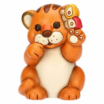 Thun Tigre Thea in piedi con farfalla - F3188B90 - Gioielleria De Patto