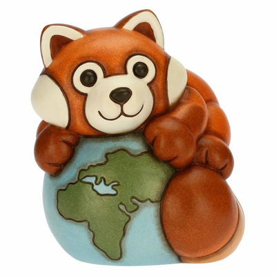 Thun Panda rosso Otto Dreamer con mondo - F3195H90 - Gioielleria De Patto