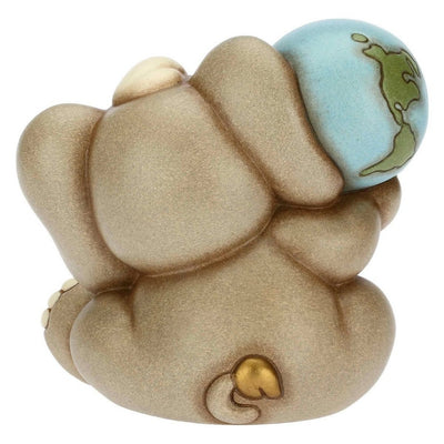 Thun Elefante Elly con mondo in ceramica - F3196H90 - Gioielleria De Patto