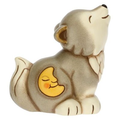 Thun Lupo Noah con luna piccolo Regali d'inverno - F3200H90 - Gioielleria De Patto
