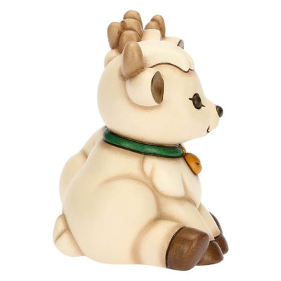 Thun Coppia Renna Robin Abbracciati in Ceramica - F3305H90 - Gioielleria De Patto