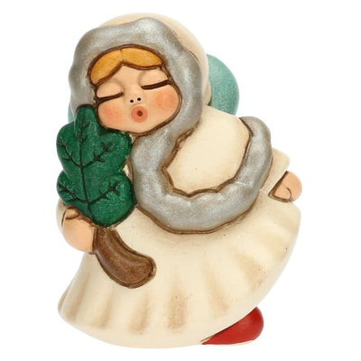 Thun Regina delle Fate Shaila con Foglia di Abete in Ceramica Bosco Magico - F3307H90 - Gioielleria De Patto