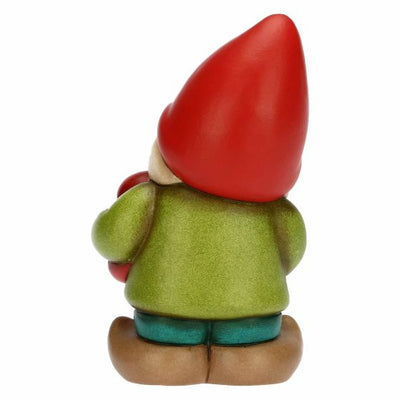 Thun Gnomo Oliver con fungo rosso in ceramica Bosco Magico - F3312H90 - Gioielleria De Patto