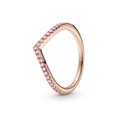 Anello Pandora Desiderio Scintillante Rosa, 186316C02 - Gioielleria De Patto