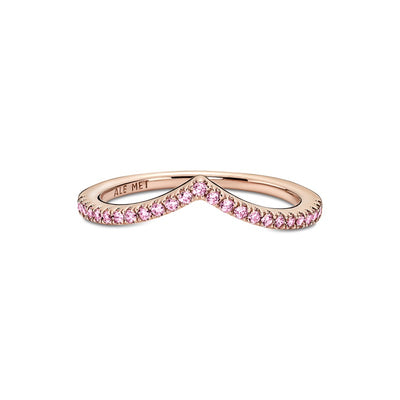 Anello Pandora Desiderio Scintillante Rosa, 186316C02 - Gioielleria De Patto