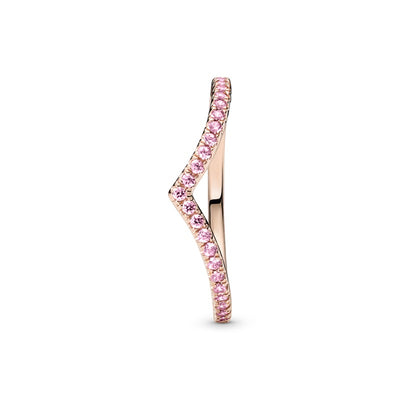 Anello Pandora Desiderio Scintillante Rosa, 186316C02 - Gioielleria De Patto