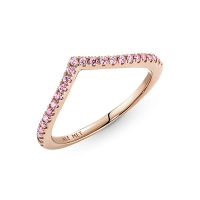Anello Pandora Desiderio Scintillante Rosa, 186316C02 - Gioielleria De Patto